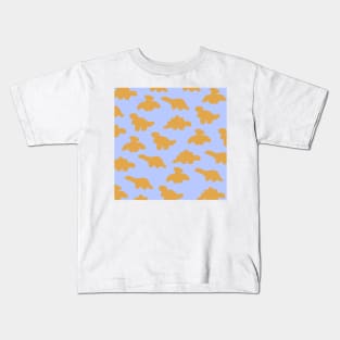 Dino Nuggies (Dark Blue) Kids T-Shirt